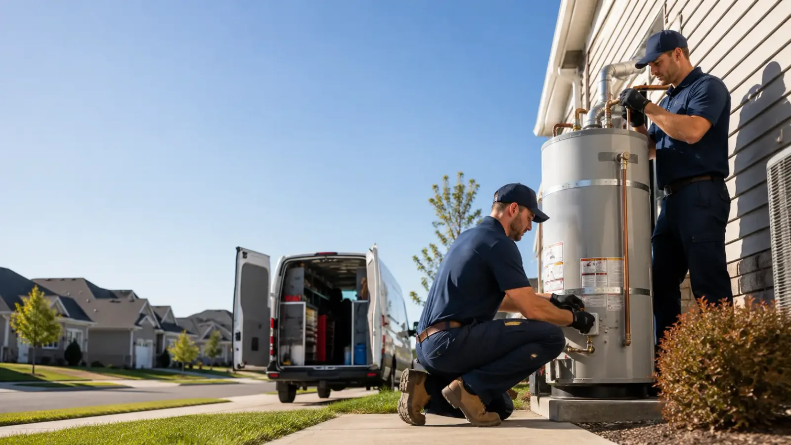 Water Heater Installation in Flom, MN